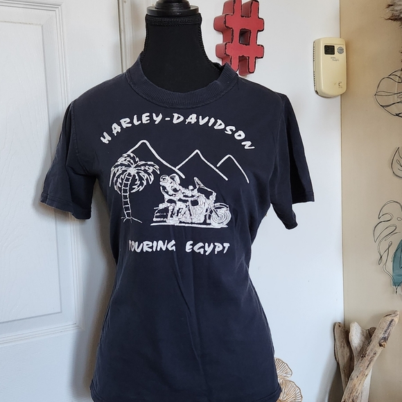 Vintage Harley Davidson Egypt graphic shirt - Picture 8 of 11